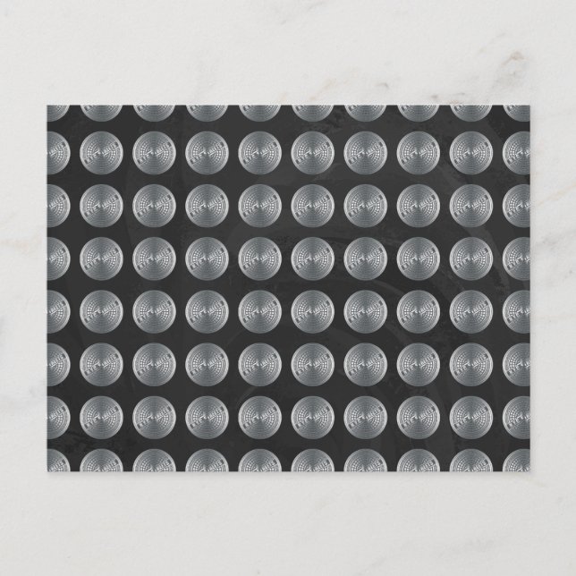 Manhole Covers NYC Postkarte (Vorderseite)