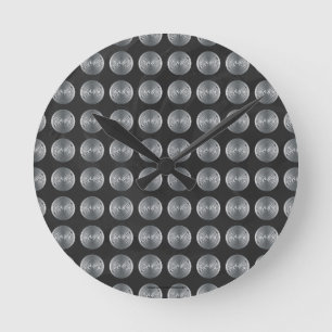 Manhole Covers NYC Runde Wanduhr
