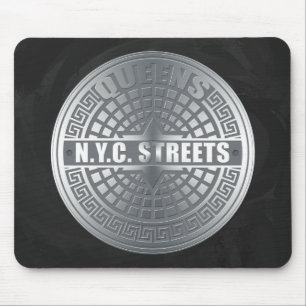 Manhole Covers Queens Mousepad