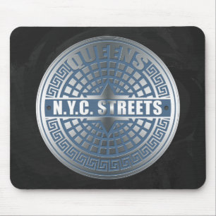 Manhole Covers Queens Mousepad