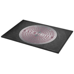 Manhole Covers Queens Schneidebrett
