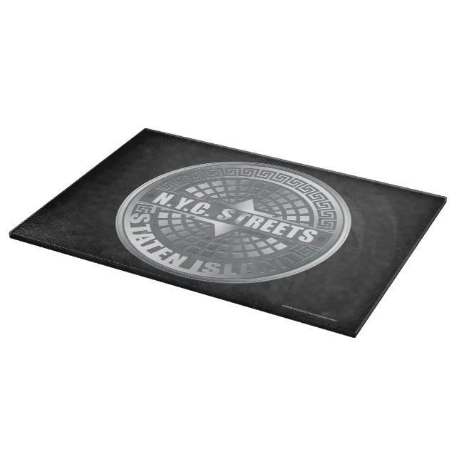 Manhole Covers Staten Island Schneidebrett (Ecke)