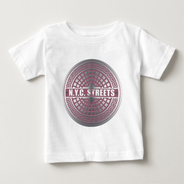Manhole CoversNYC Baby T-shirt (Vorderseite)
