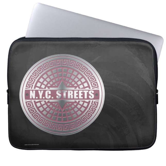 Manhole CoversNYC Laptopschutzhülle (Vorderseite)