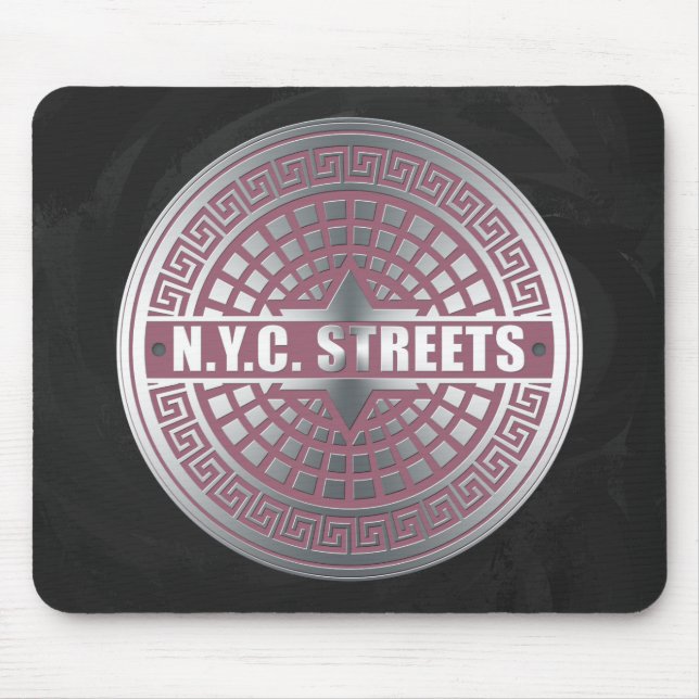 Manhole CoversNYC Mousepad (Vorne)