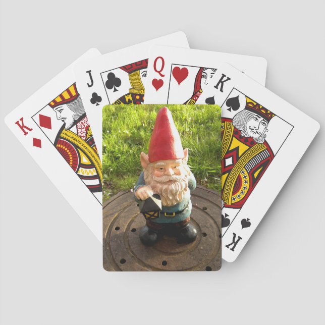 Manhole Gnome Spielkarten (Rückseite)