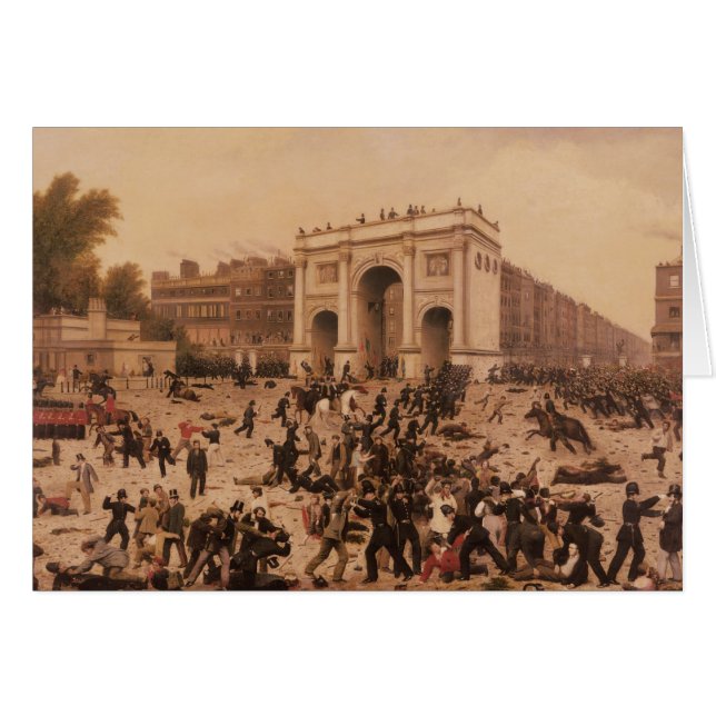 Manhood Suffrage Riots in Hyde Park, 1866 (Vorderseite (Horizontal))