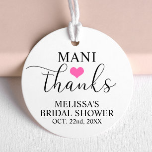 MANI danke Bridal Baby Duschnagel Polnisch Geschenkanhänger