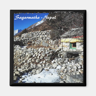 Mani Whewater powered, Himalayas - Nepal Magnet