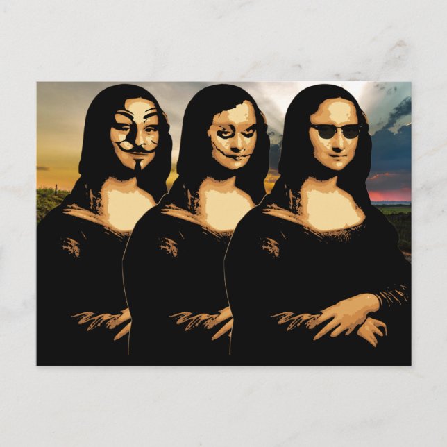 Manic Realities Road Trip Canvas Print Postkarte (Vorderseite)
