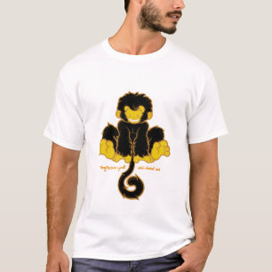 Manic T - Shirt des Mongo-Affe-4