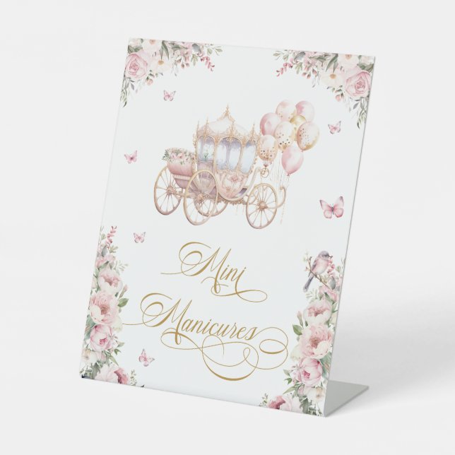 Manicstation Makeup Princess Girl Sockelschild (Vorderseite)