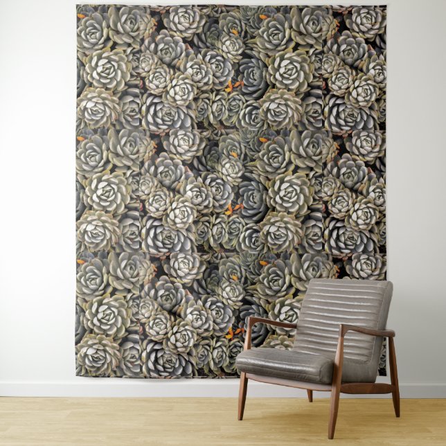 Manie der Pflanze Wandteppich (Beispiel)