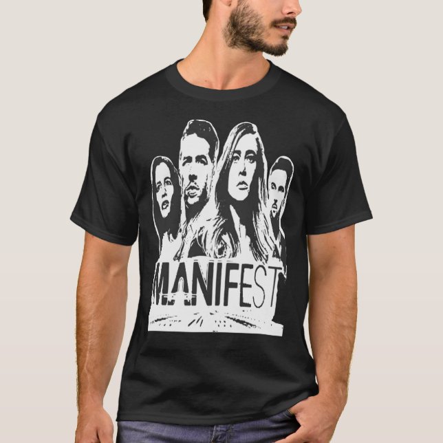 Manifest Crew Logo Klassischer T - Shirt (Vorderseite)