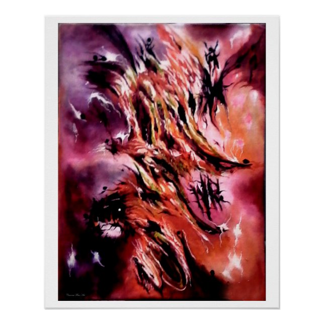 "Manifest der kosmischen Bedeutung", Poster (Vorderseite)