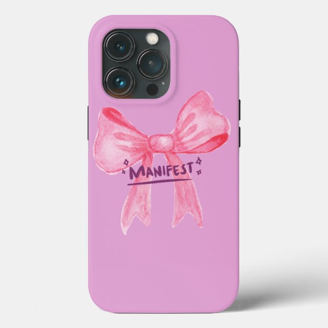 Manifest Magie - Fall eines rosa Ribbon-Traums Case-Mate iPhone Hülle (Rückseite)