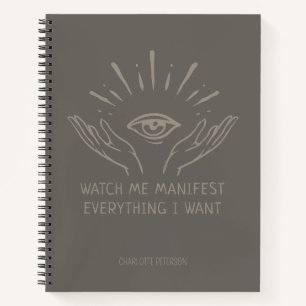Manifest Mystical Journal, Gesetz der Anziehung Notizbuch