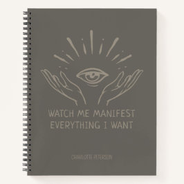 Manifest Mystical Journal, Law of Attraction  Notizbuch