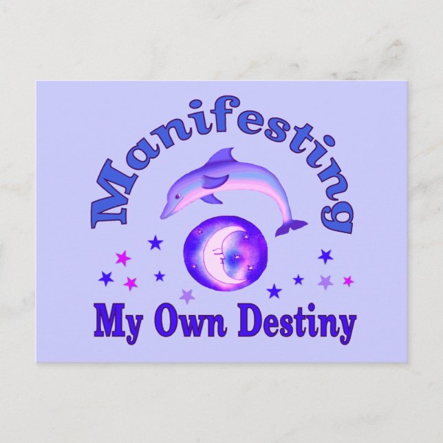Manifest Own Destiny Postkarte (Vorderseite)