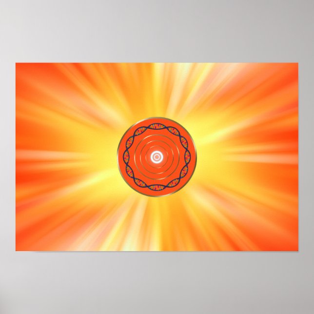 Manifest wealth and abundance cool wall art design poster (Vorne)