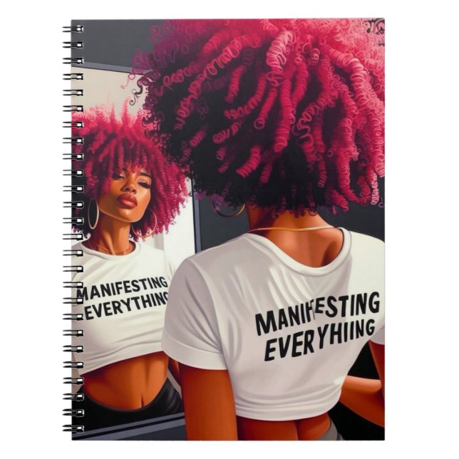 Manifestation Alles Notebook2 Notizblock (Vorderseite)