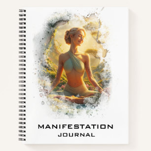 *~* Manifestation AP85 Manifesting Yoga Frau Notizbuch