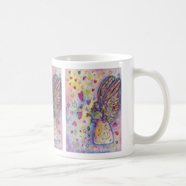 Manifestation der Universe Angel Art-Kaffeekocholo Kaffeetasse (Rechts)