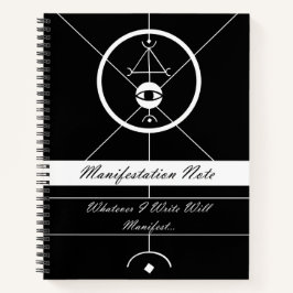 Manifestation Notizbuch