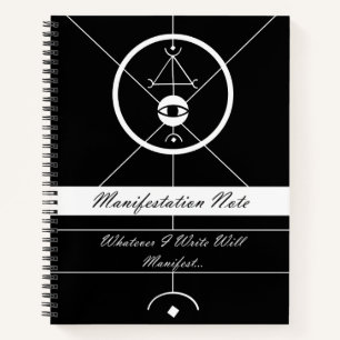 Manifestation Notizbuch