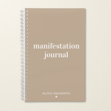 Manifestation Personalisiert Minimalistisch Neutra
