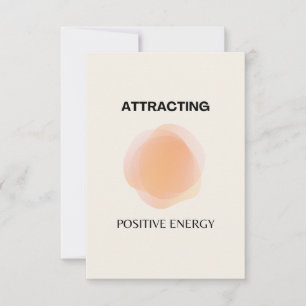 Manifestation, positive Spiritualität, Affirmation Dankeskarte