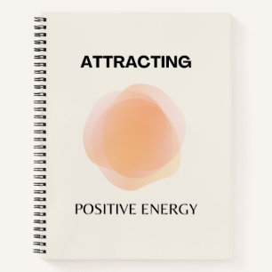 Manifestation, positive Spiritualität, Affirmation Notizbuch