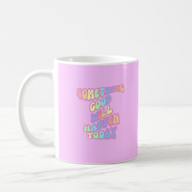 Manifestation, Rosa, Preppy, Gutes Kaffeetasse (Links)