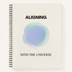 Manifestation spirituelle Kunst, Energie Aura stra Notizbuch