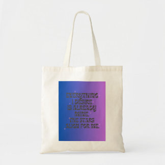 Manifestation Tote Bag Tragetasche