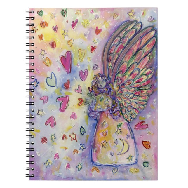 Manifestation Universe Angel Art Journal Notizblock (Vorderseite)