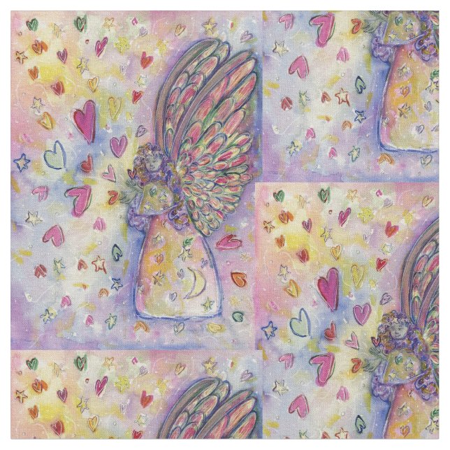 Manifestation Universums Angel Art Material Stoff (Nahaufnahme)