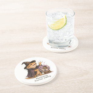 Manifestation von finanzieller Stabilität Bartagam Getränkeuntersetzer