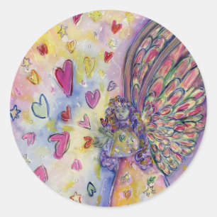 Manifestation von Universe Angel Art Decal Sticker