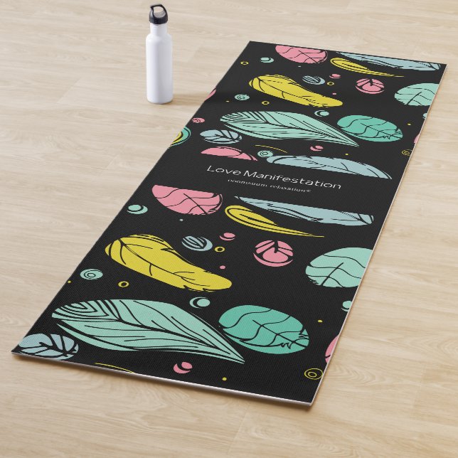 Manifestation Yoga Mat von Oomsuum Relaxation® Yogamatte (Beispiel)