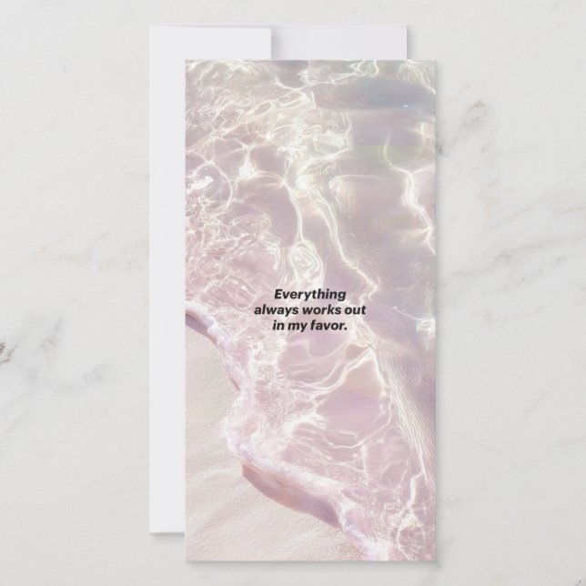 Manifestations-Affirmations-Grafik (Vorderseite)