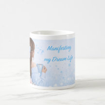 Manifestations-Tasse | Geschenk-Kaffeetasse für si