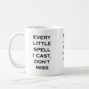 Manifestations-Zitat-Typografie-Design Kaffeetasse