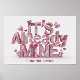 *~* Manifestationsgesetz der Anziehung AP85 Poster