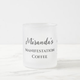 Manifestationskaffee Mattglastasse