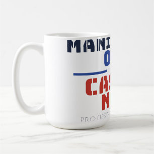 Manifester Oui Casser Non Peaceful Protest Tasse