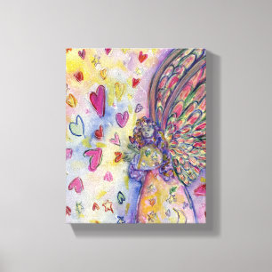 Manifestes Universum Angel Wrapped Canvas Painting Leinwanddruck