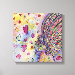 Manifestes Universum Angel Wrapped Canvas Painting Leinwanddruck