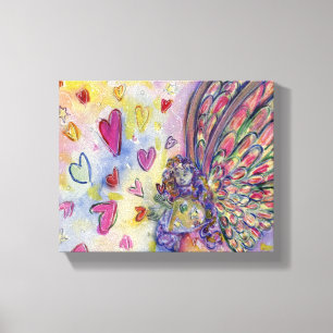 Manifestes Universum Angel Wrapped Canvas Painting Leinwanddruck