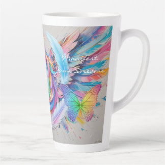 Manifestiere-deine-Träume-Latte-Mug Milchtasse